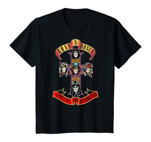 Guns N Roses Classic Cross Logo Children's T-Shirt