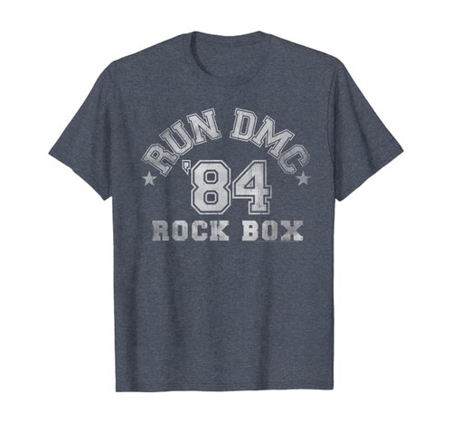 Run DMC Official Rock Box Varsity T-Shirt