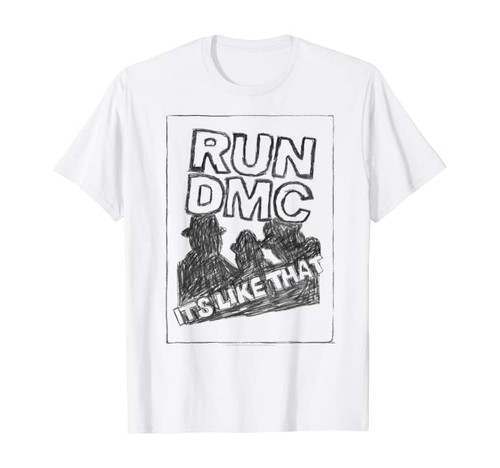 Run DMC Official It's Like That Sketch T-Shirt