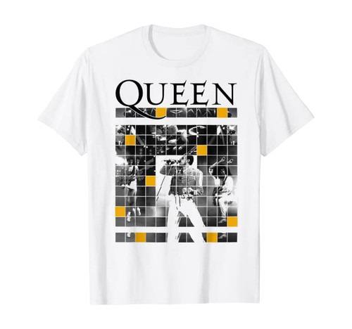 Queen Official Live Concert Blocks T-Shirt