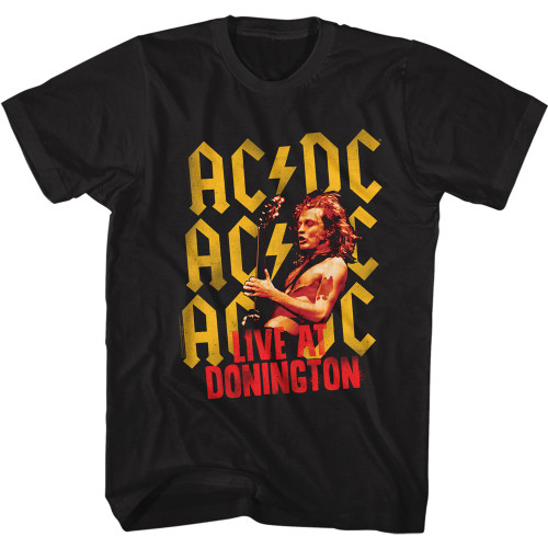 AC/DC Donington Black Adult T-Shirt