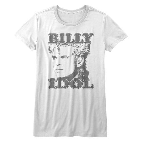 Billy Idol Idol Face White Women's T-Shirt