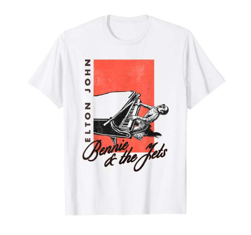 Elton John Bennie and The Jets Classic T-Shirt Clearance