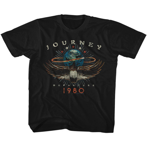 Journey 1980 Black Toddler Classic T-Shirt