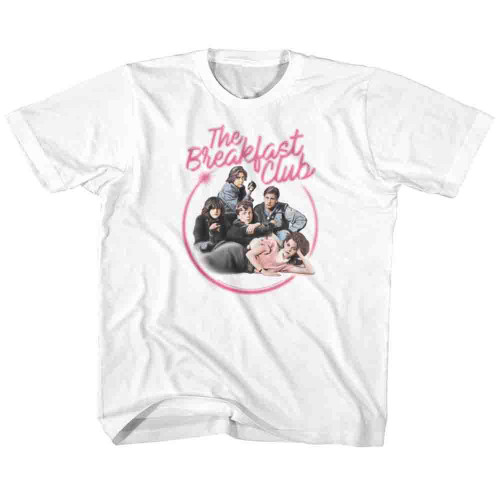 Breakfast Club Airbrush White Children's T-Shirt Clearance