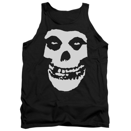 Misfits Fiend Skull Adult Tank Top Black T-Shirt Clearance