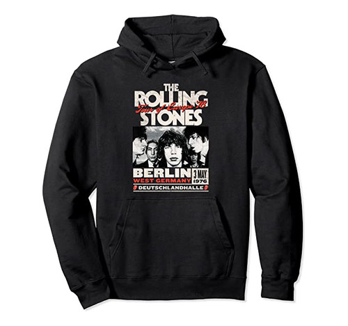 Rolling Stones Berlin 76 Pullover Hoodie Sweatshirt