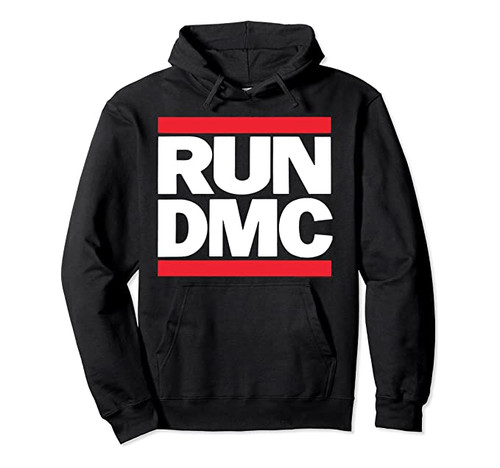 Run DMC Official Logo Pullover Hoodie Sweatshirt