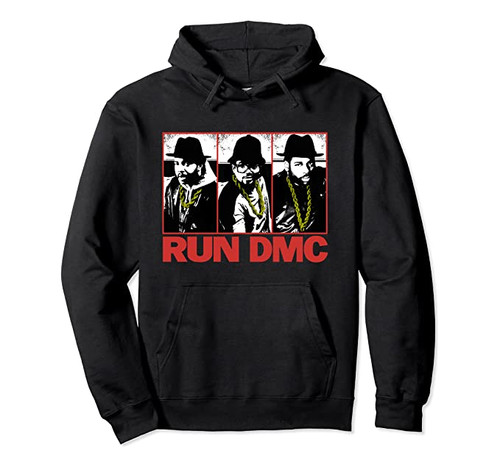 Run DMC Threshold Stills Pullover Hoodie Sweatshirt