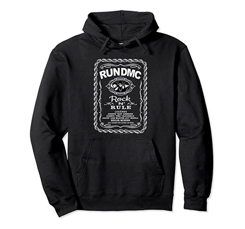 Run DMC Rock and Rule Pullover Hoodie Sweatshirt