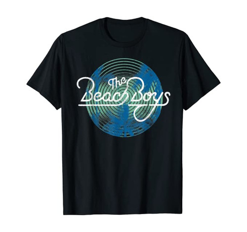 Beach Boys Circle Vibration Palm Trees T-Shirt
