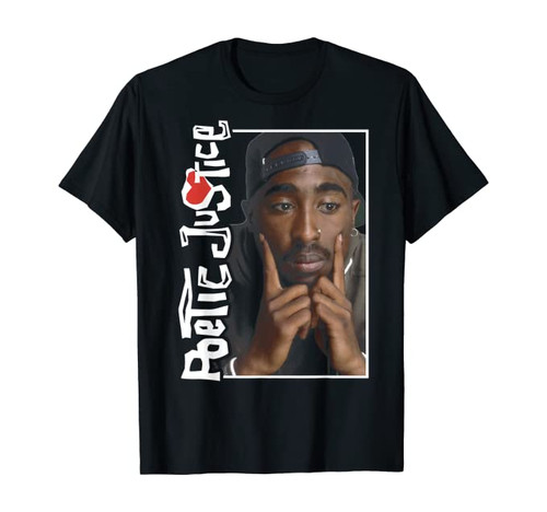 Poetic Justice In Deep Thought Poster T-Shirt