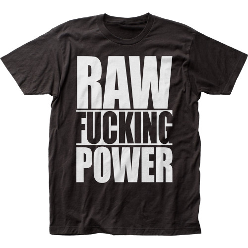 The Stooges Raw Power Fitted Jersey T-Shirt