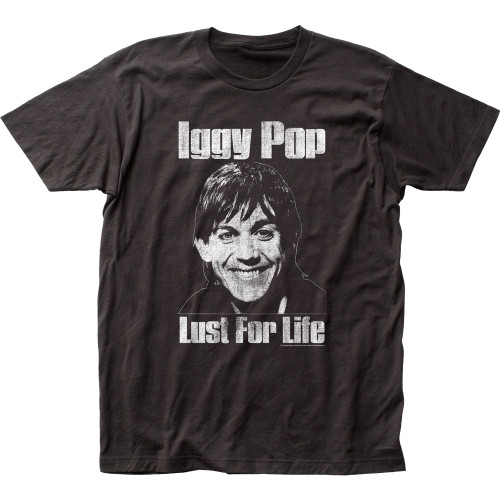 Iggy Pop Lust for Life Fitted Jersey T-Shirt