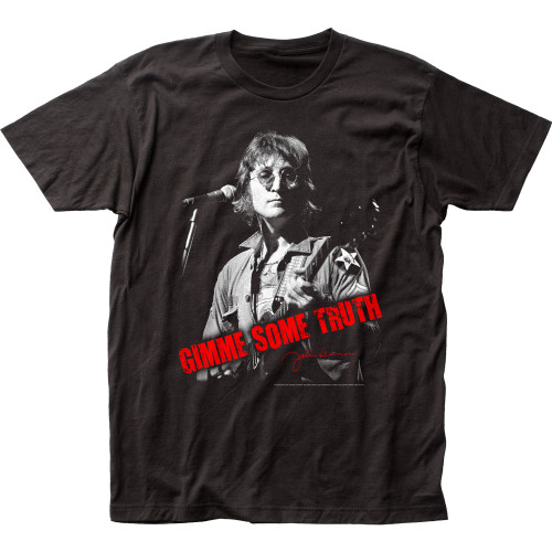 John Lennon Gimme Some Truth Fitted Jersey T-Shirt