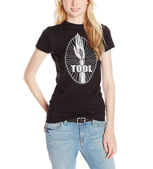 Tool Eye In Hand Junior Women's T-Shirt