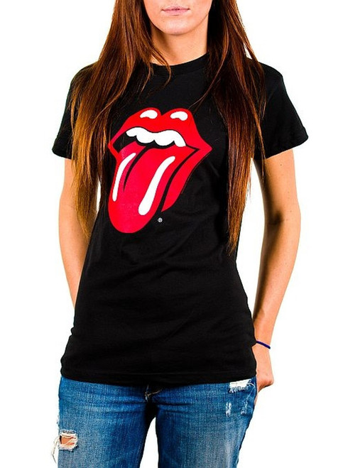 Rolling Stones Classic Tongue Junior Women's T-Shirt