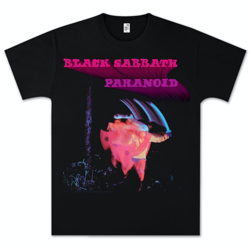 Black Sabbath Paranoid Motion Trails T-Shirt