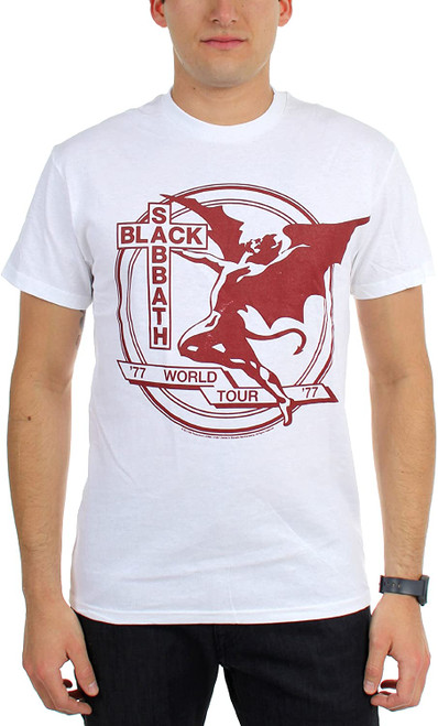 Black Sabbath World Tour 77 Classic T-Shirt