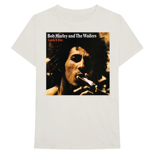 Bob Marley Catch A Fire Album Cover T-Shirt