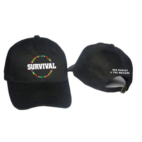 Bob Marley Bob Marley Survival Dad Hat Cap