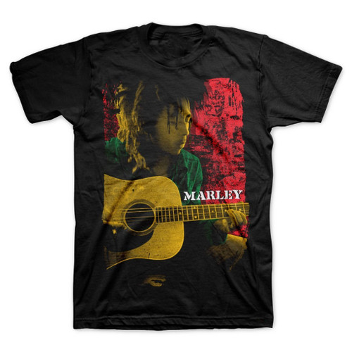 Bob Marley Colored Pose T-Shirt