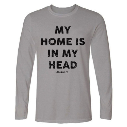 Bob Marley Home In My Head Long Sleeve T-Shirt