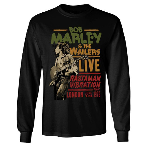 Bob Marley Lucky Live Long Sleeve T-Shirt