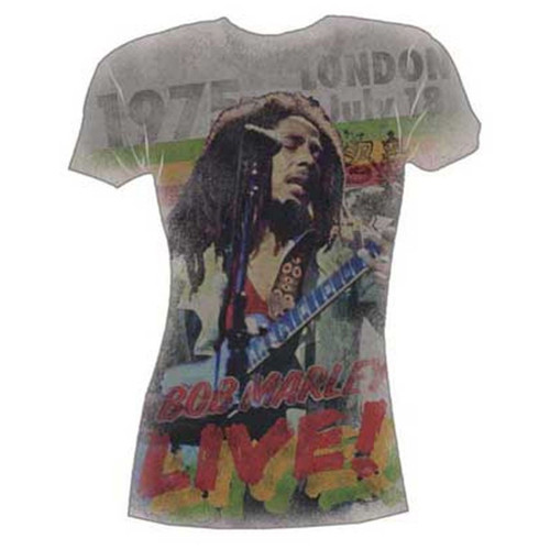 Bob Marley London Live Junior Women's T-Shirt