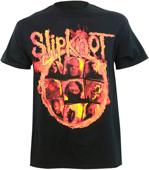 Slipknot Classic We Are Not Your Kind Fire T-Shirt
