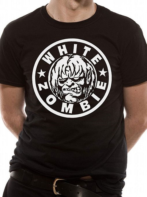 White Zombie Classic Zombie Logo T-Shirt