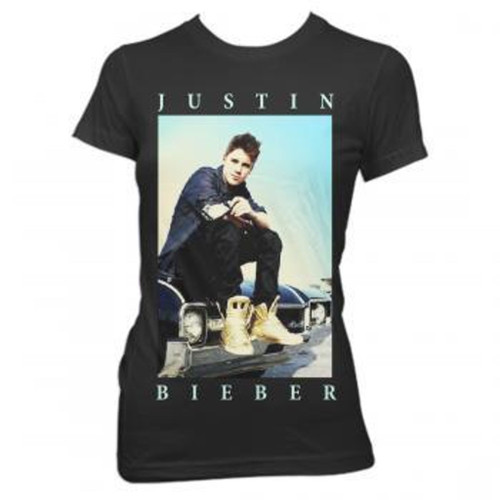 Justin Bieber Carside Junior Women's T-Shirt