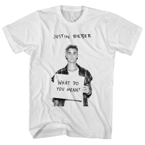 Justin Bieber Classic What Do You Mean T-Shirt
