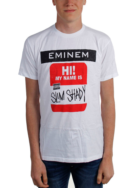 Eminem Slim Shady Sticker T-Shirt