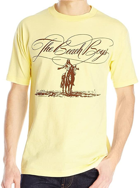 The Beach Boys Script Logo Horse T-Shirt