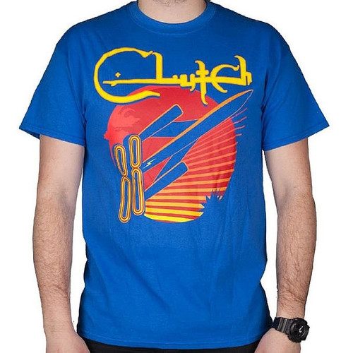 Clutch Rocket 88 Blue T-Shirt