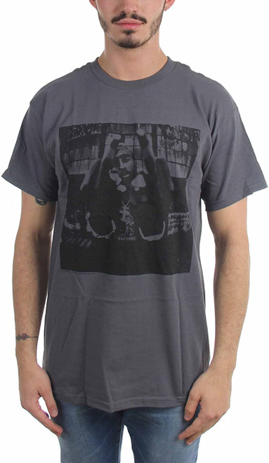Tupac Bold Charcoal T-Shirt
