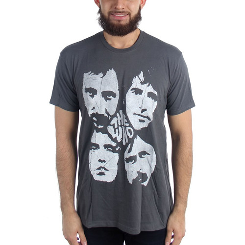 The Who Distressed Four Faces T-Shirt