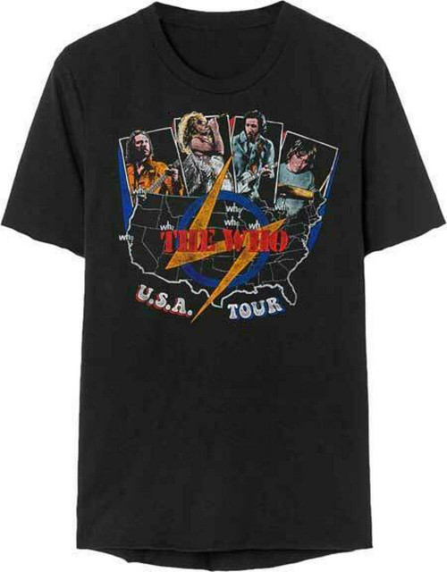 The Who USA Tour Vintage T-Shirt