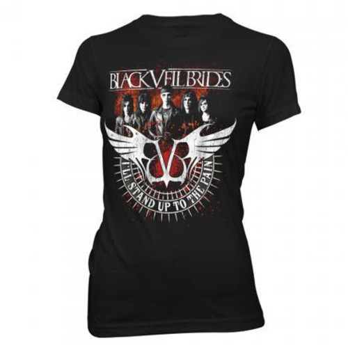 Black Veil Brides Stand Up To The Pain Junior Women's T-Shirt