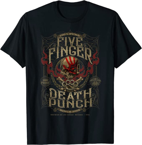 Five Finger Death Punch 100 Proof T-Shirt