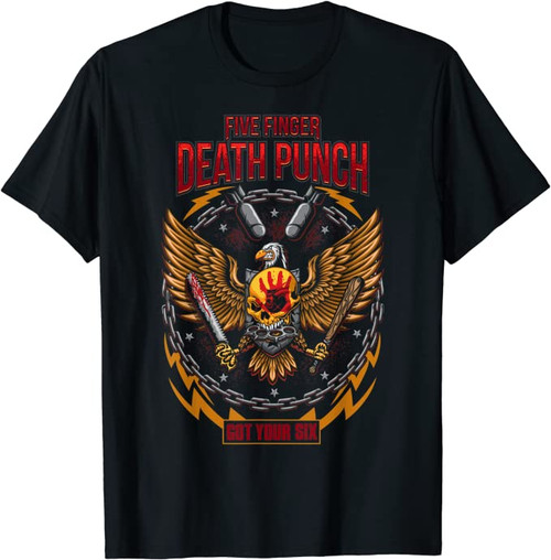 Five Finger Death Punch Eagle Punch Got Your Six T-Shirt