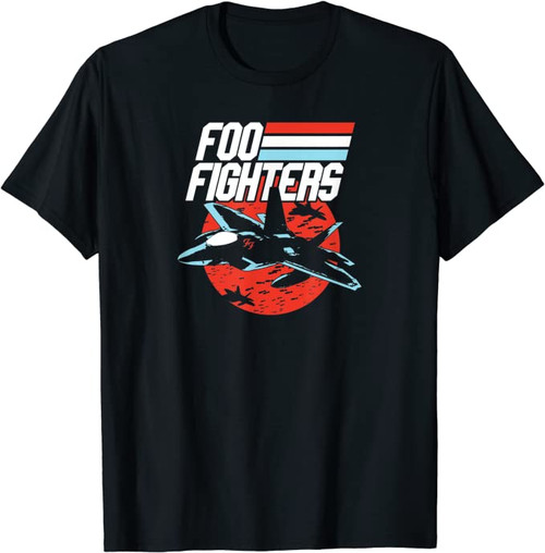 Foo Fighters Fighter Jet T-Shirt