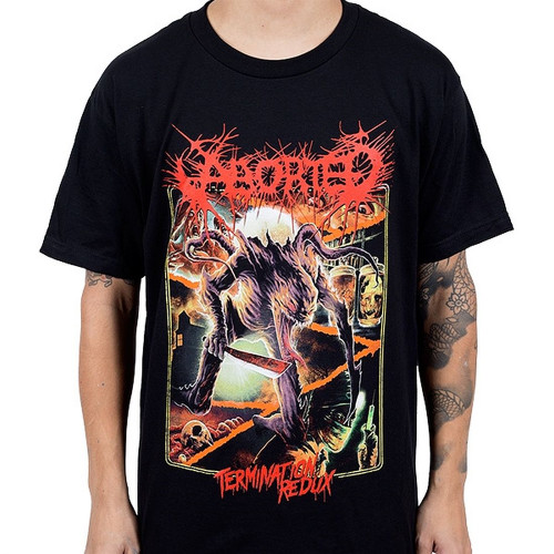 Aborted Termination Redux Men's Black T-Shirt