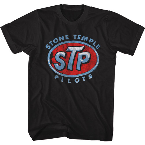 Stone Temple Pilots STP Black Adult T-Shirt