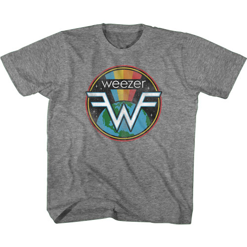 Weezer Space Weez Graphite Heather Youth T-Shirt