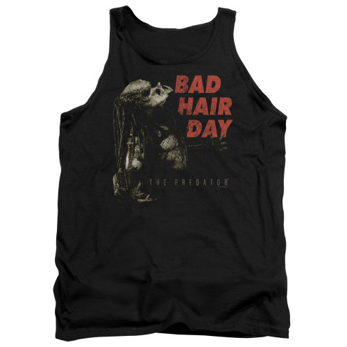 Predator 2018 Bad Hair Day Adult Tank Top Black