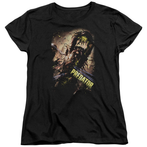 Predator Heads Up Women's T-Shirt Black