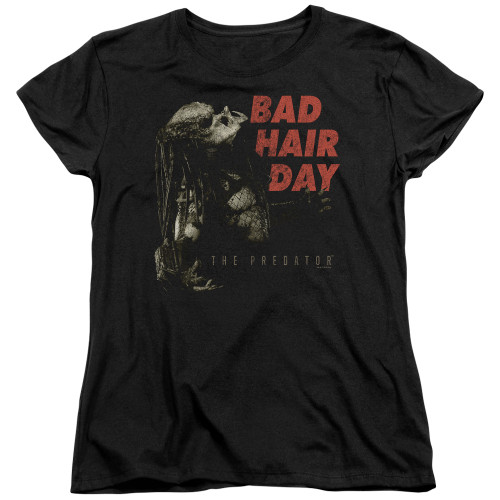 Predator 2018 Bad Hair Day Women's T-Shirt Black