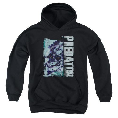 Predator Yautja Skull Youth Pullover Hoodie Sweatshirt Black